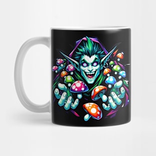 Mushroom Collector Elf Mug